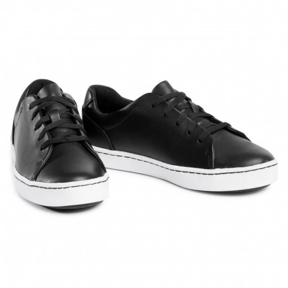 Clarks Women's Pawley Springs Sneakers | Leather & Suede Casual Shoes With Ortholite Footbed